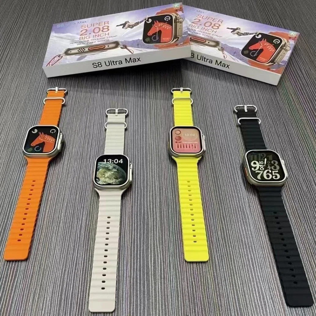 2023 S8 Ultra Max Gen Smartwatch NFC personnalisé Android Mobile Téléphone Reloj intelliente Smart Watch série 8