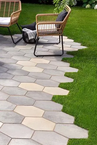 Paving Stone Road Metal for Home Gardens, Villas, Public Places, Stations, Airports, Parks, Square Ground Decoration