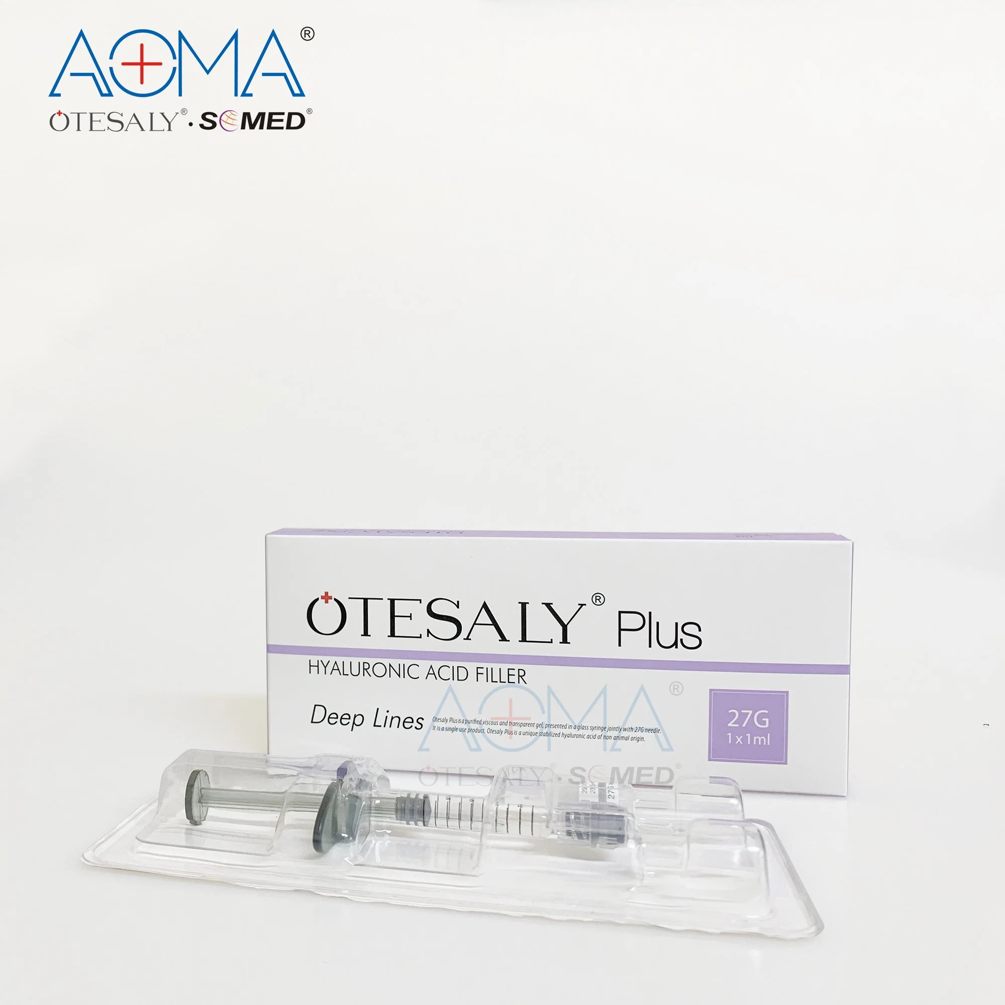Otesaly Cross Linked Hyaluronic Acid 1ml Deep Plus Deep Wrinkles Injection Dermal Filler