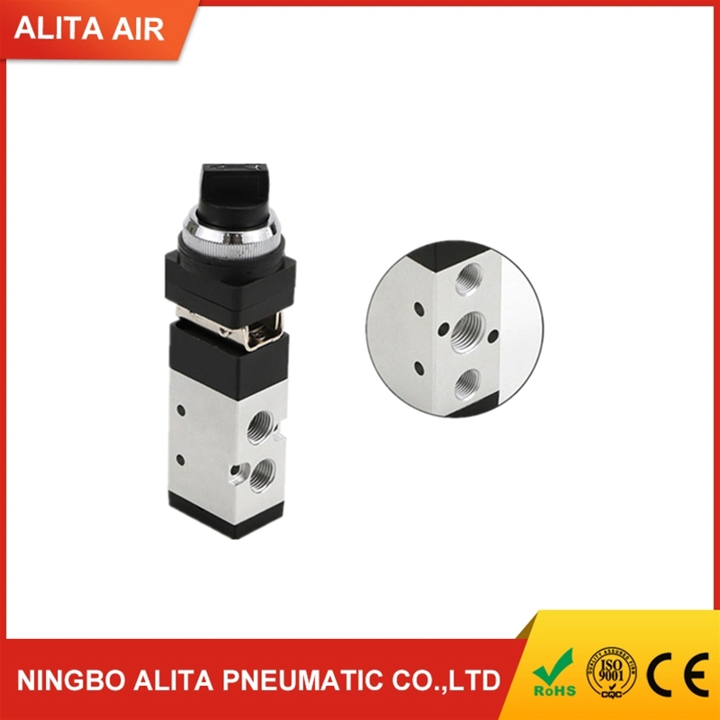 Pneumatic Mechanical Selective Knob Stop Valve