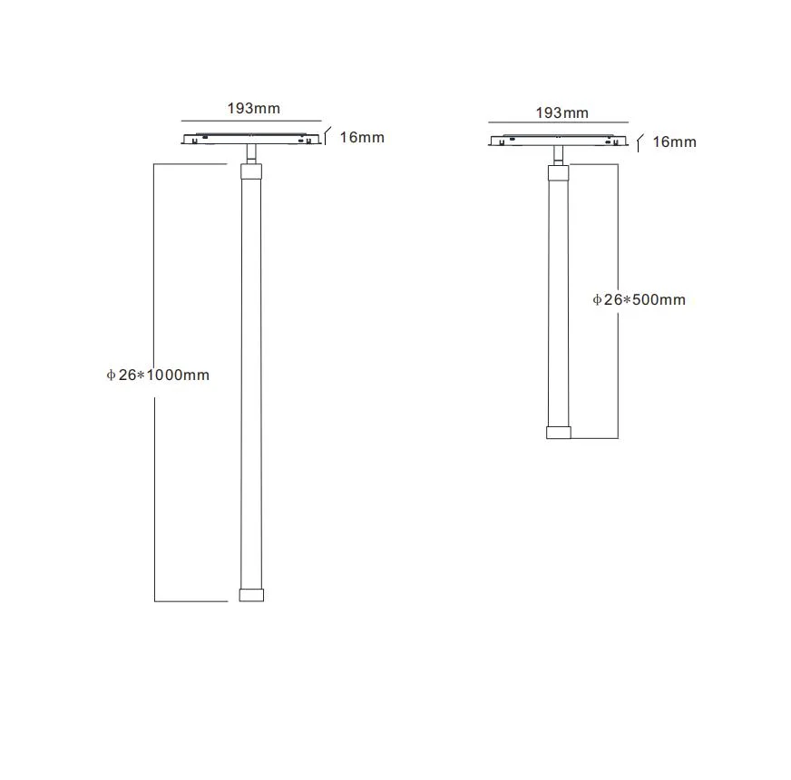 Kundengebundene Magnetische Spur Licht Silikon Soft Tube Home Dekoration Anhänger Lampe