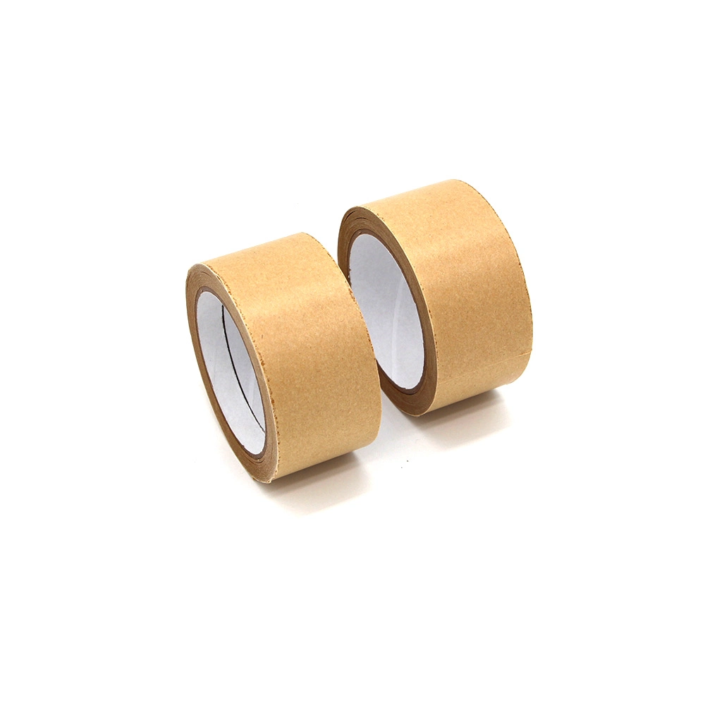 Hot Melt Package Pressure Sensitive Single Sided Material Writable Kraft Paper Tape