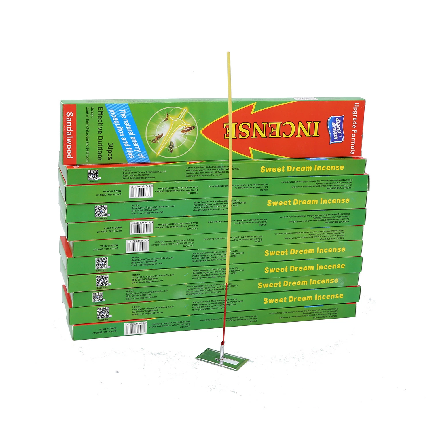 30mm Diameter Mosquito Repellent Incense Stick Pesticide Chemical Product