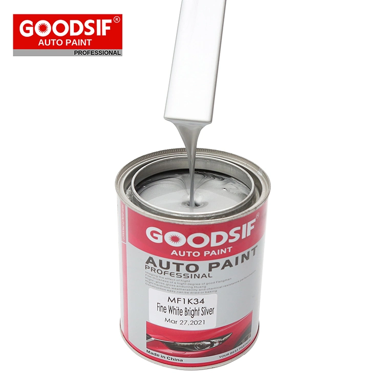 Pearl Color Paint 1K Crystal White Pearl Paint High Quality Automotive Paint Car Paint Coating