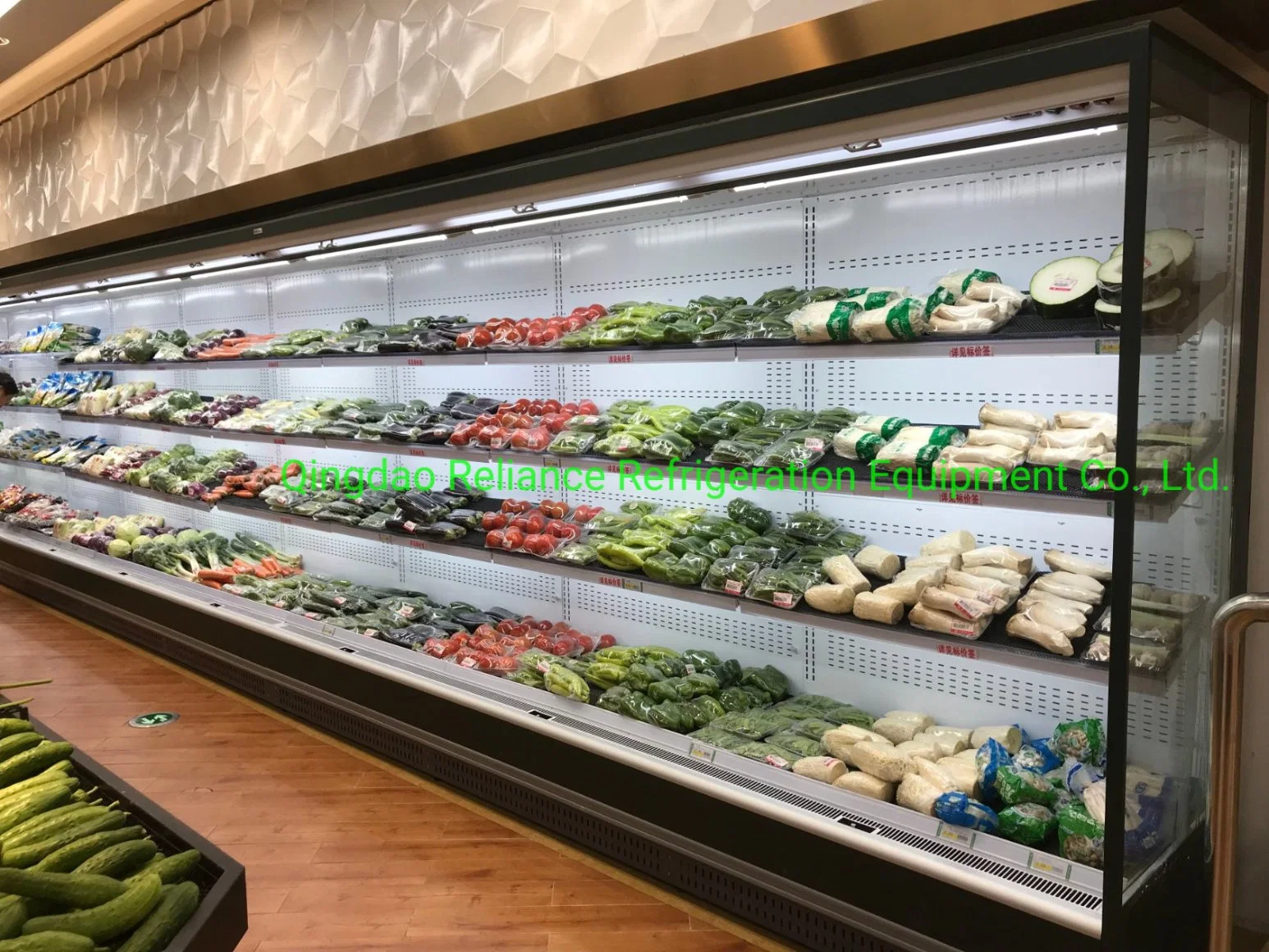 Supermarket Multideck Open Display Refrigerated Cases