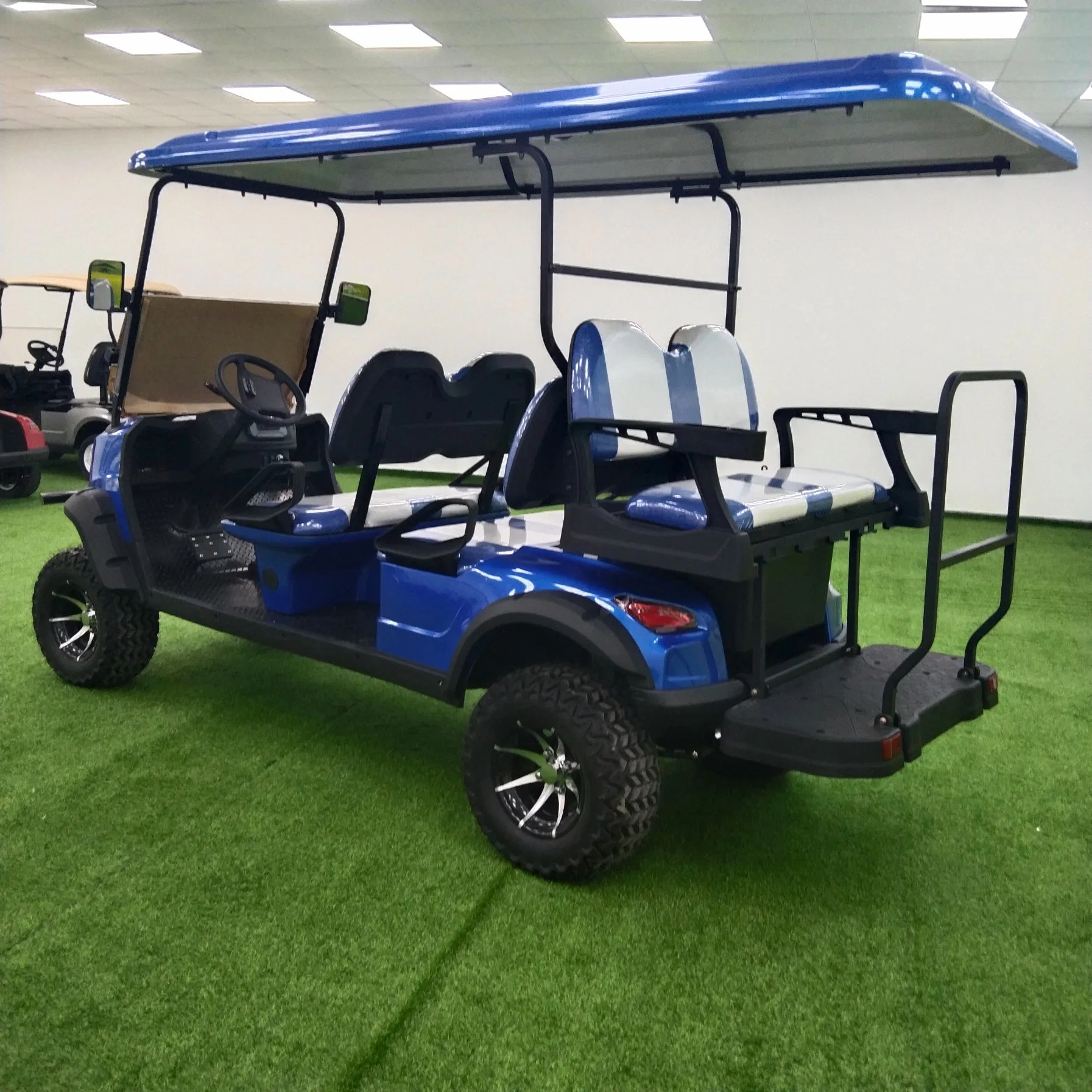 New Designed Electric Golf Cart 4+2 Seats Forge H4+2 Hunting Golf Buggy