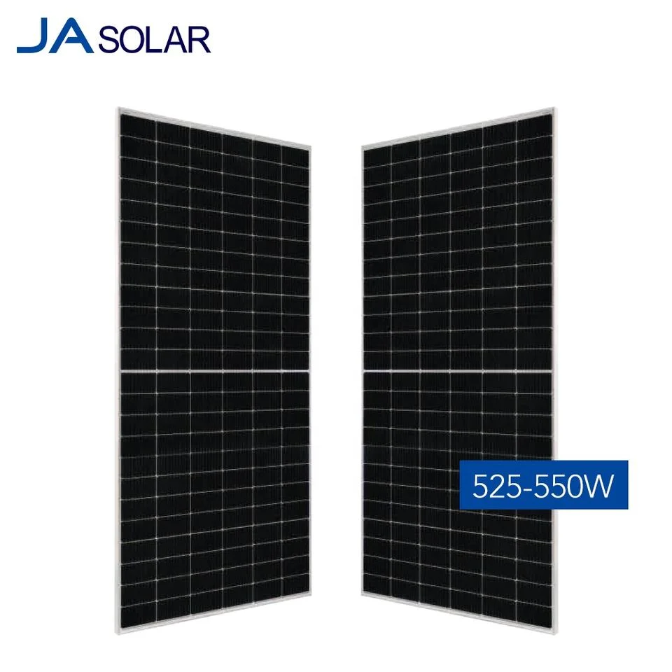 Módulo de Ja PV Tier 1, interferencias del panel solar 72s30-525-550/Mr 530W 540W 545W 550W 144cells vidrio simple