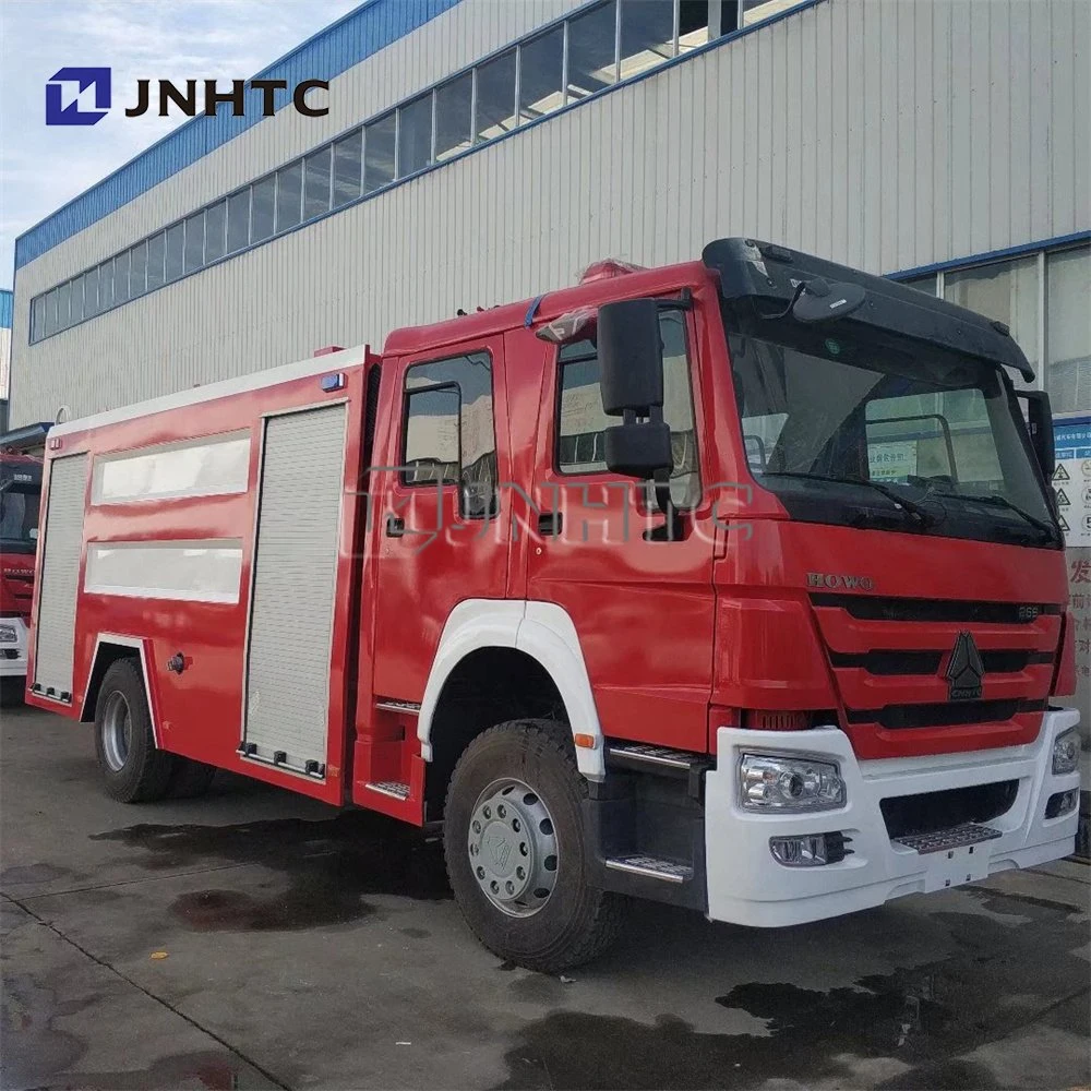 China Double Row Cabin 6 Wheels Water Tanker Foam Fire Fighter Truck Fire Fighting Trucks for Sale