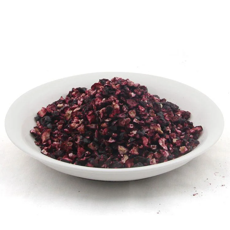 Freeze-Dried Fruit Food Ingredients Fd Crumbled Blueberry Dice 2-6mm