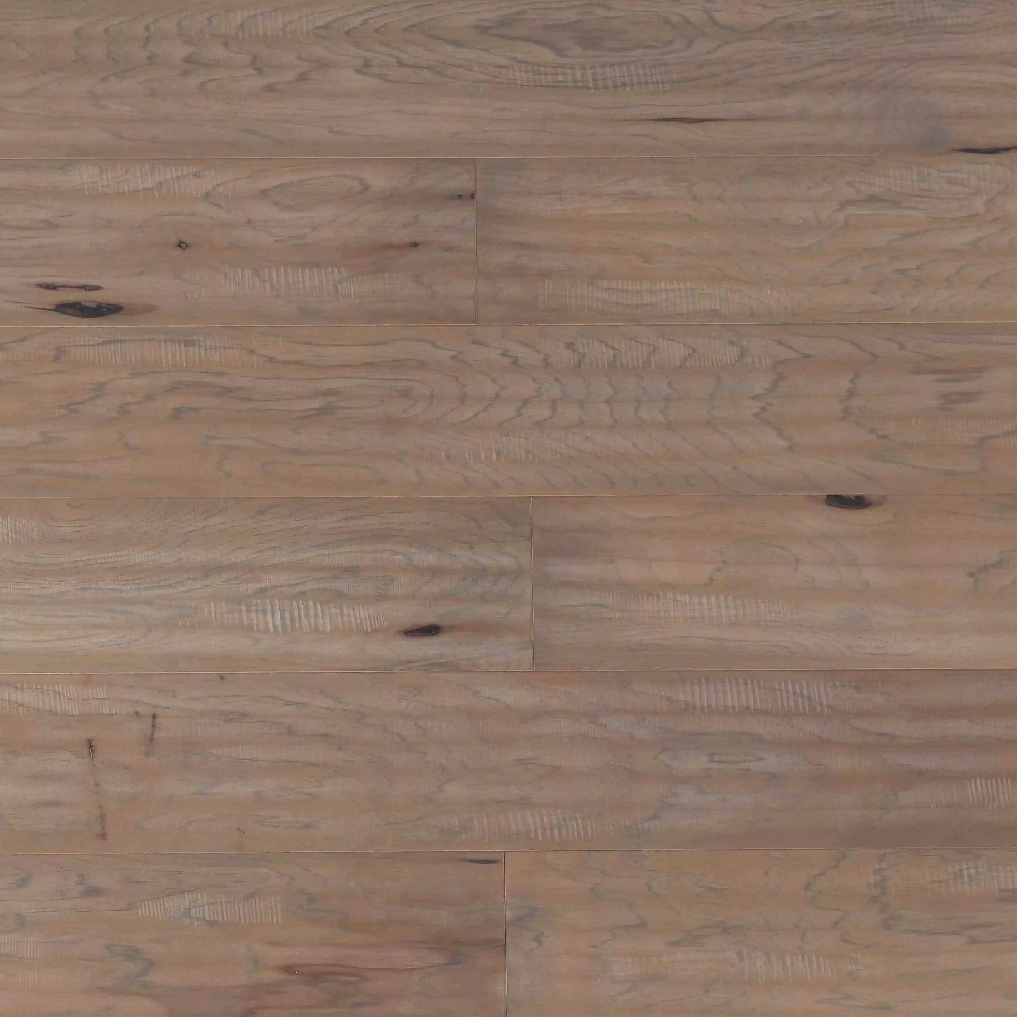 Hickory Деревянные полы из древесины популярны в Северной Америке
