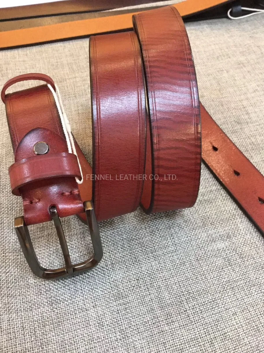 Man Fashion Leather Belt with Pin Buckle (E3508)