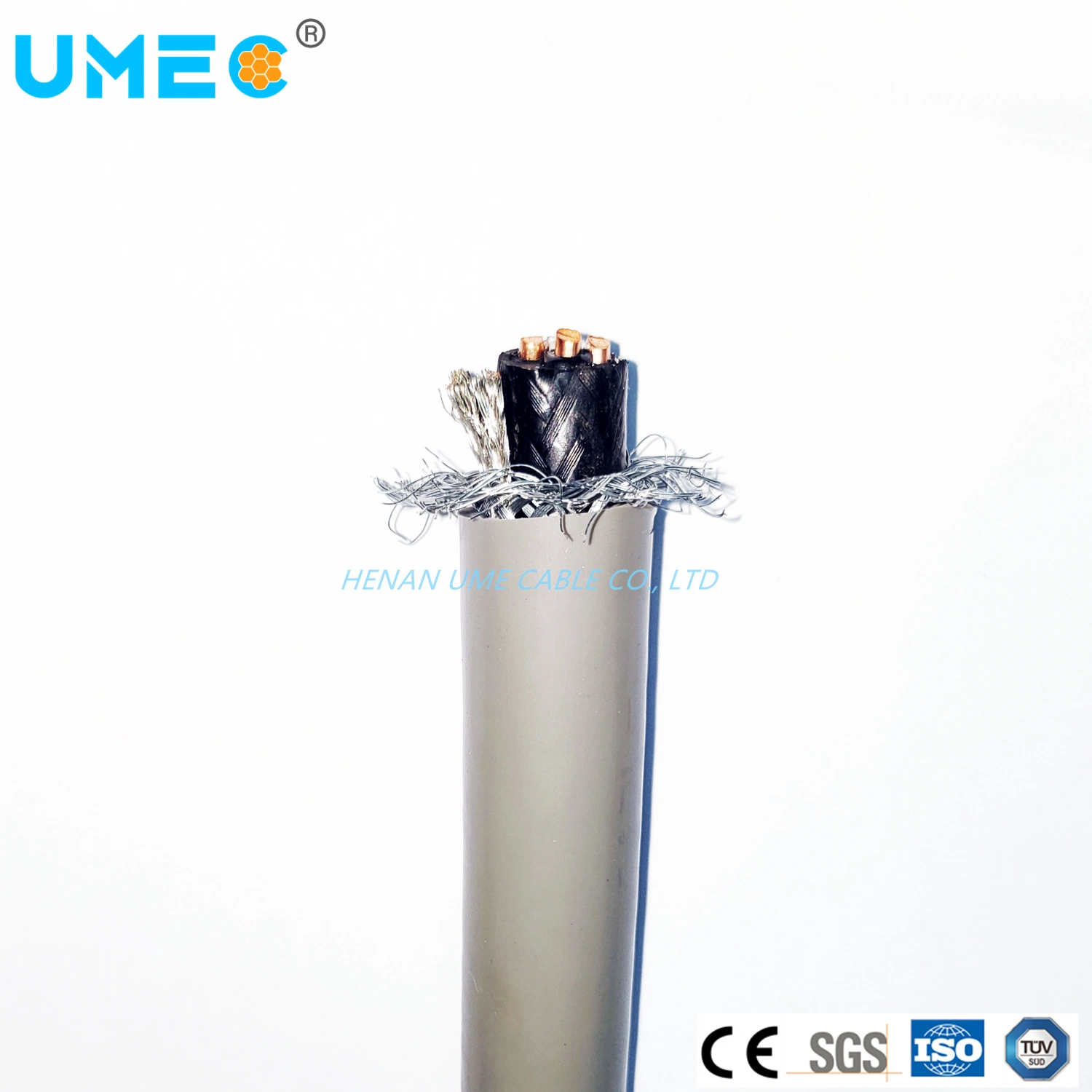 Armoured Cable Galvanized Steel Wire Shielding Tinned Copper Drain Wire 0.6/1kv Cable Power Cable