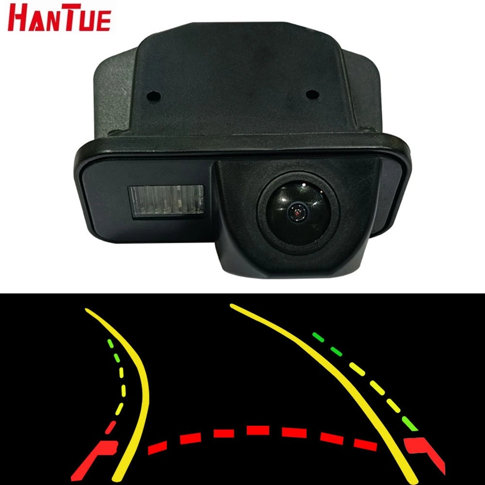 Customized CCD/Ahd Car Rear Reverse Camera for Toyota Corolla 2007~2011 Tarago Previa Wish Alphard Hilux Vigo Camera Dynamic Track