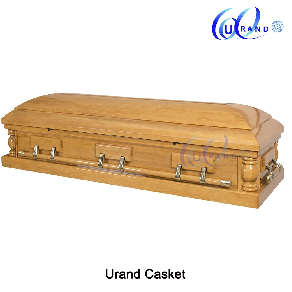 High Gloss Full Couch Wooden Casket Not Metal Casket