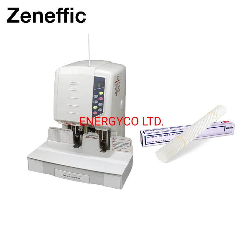 Amazon Hot Sale Office Automatic Book Paper Drilling Binding Machine Financial Equipment