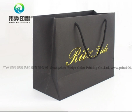 Printing Matt Shopping Paper Gift Bag with Logo UV