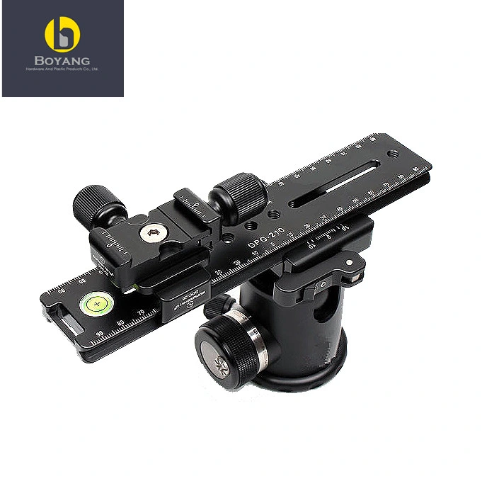 High Precision CNC Machining Parts Digital Camera Accessories with Black Anodized for Camera Equipment