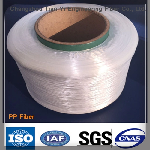 Polypropylene Fibres PP Fiber Cement Additive for Sprayed Concrete Anti-Bending