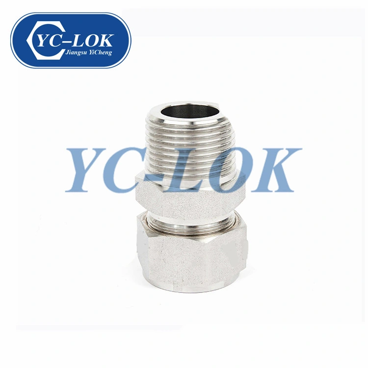 China Gute Großhandel/Lieferant Edelstahl-Hydraulikrohr Fittings Male Schlauch Sechskantspeichen und -Anschlüsse