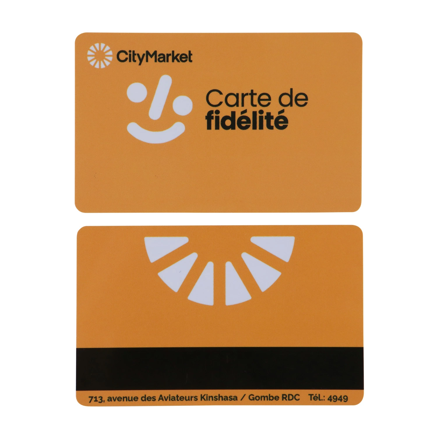 Carte PVC RFID puce Slix ISO 15693