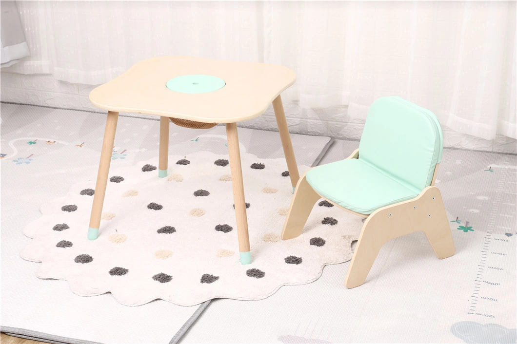 Factory Hot Sale Wooden Writing Kids Study Play Table and Chair Sets