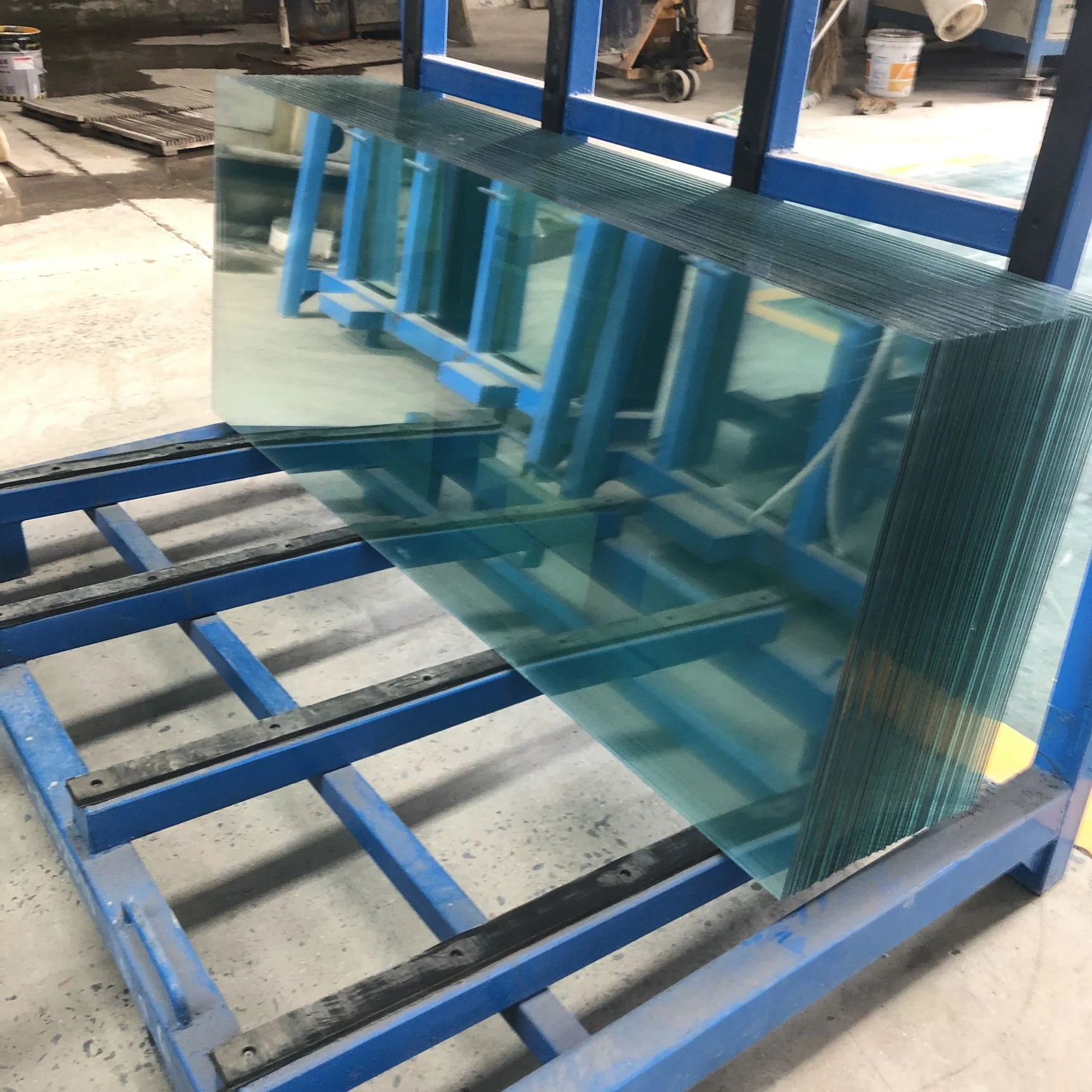 Clear Flat Tempered Glass Panels for Curtain Wall