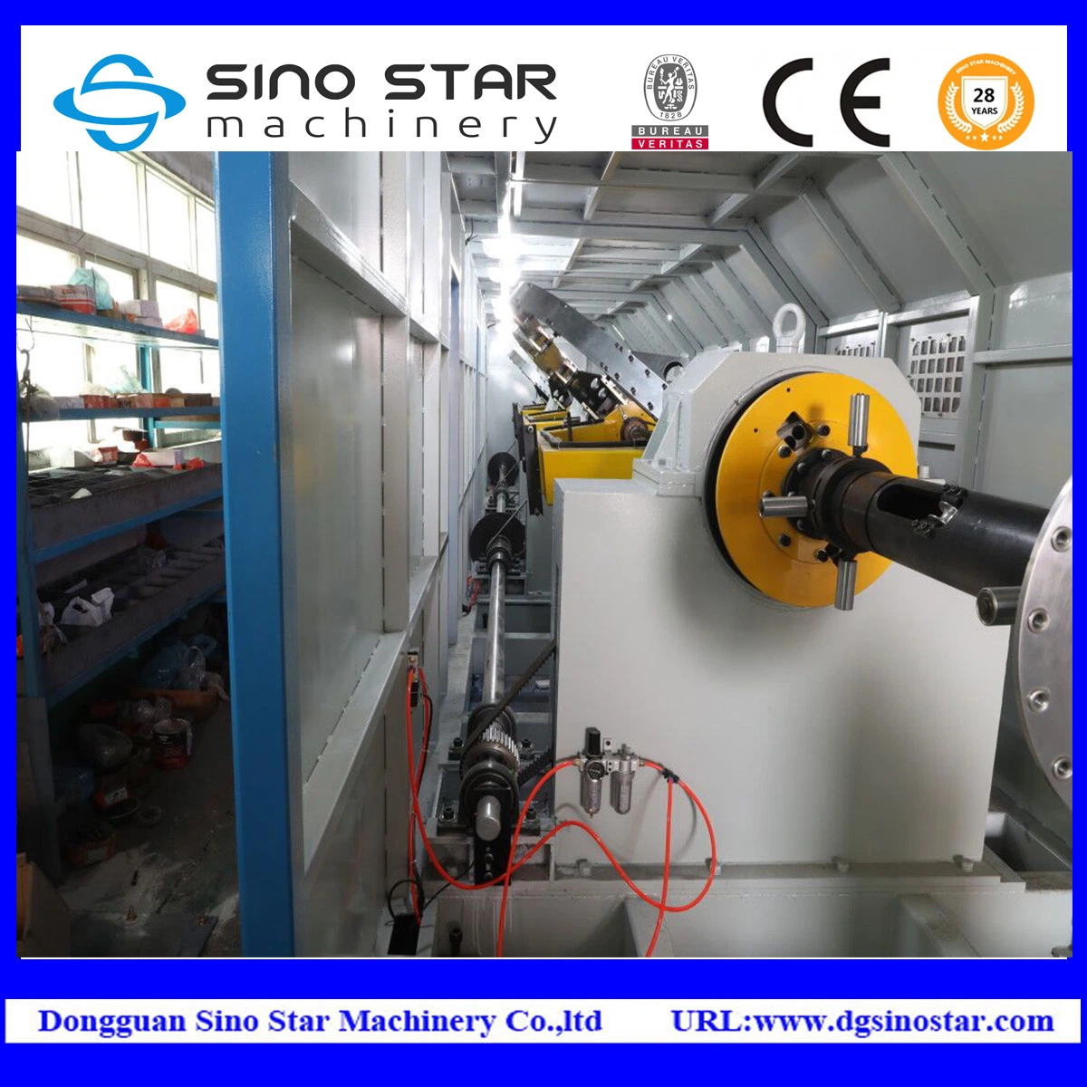 Skip Type High Speed Wire Cable Bunching Equipment