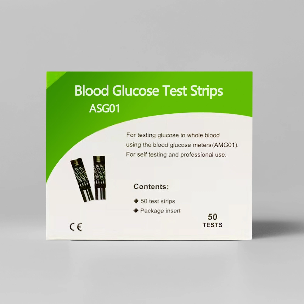 Accuracy Portable Code Free Quick Check Blood Glucose Meter and Test Strips