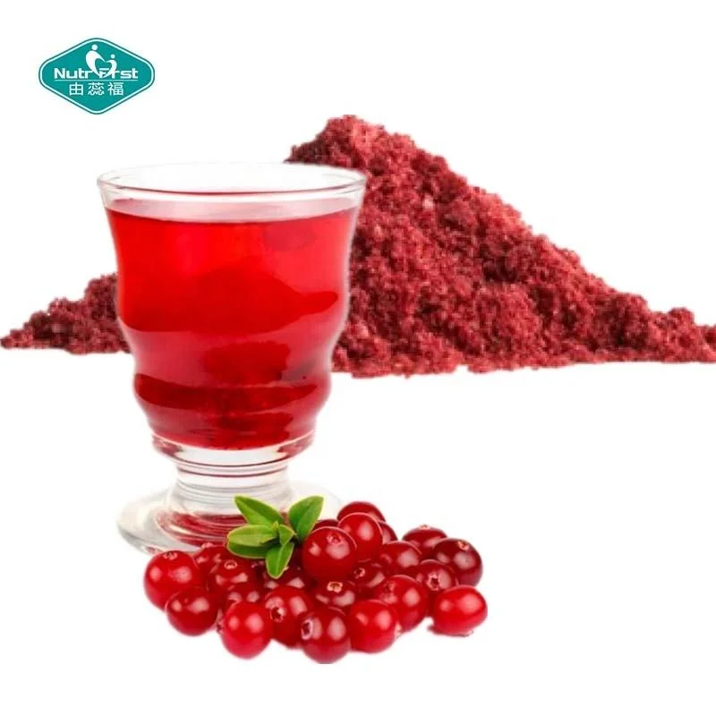 Fruit Extract Professional Manufacturer 100% Pure Frozen-Dry Cranberry Fruit Juice Instant Drink Powder