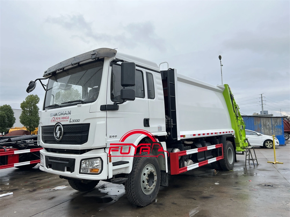 Rhd 4X2 12 Cubic Meters 12m3 12ton or 12 Ton Rear Load Garbage Truck