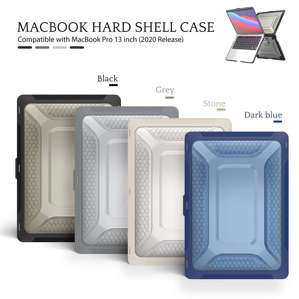 2 In1 Shockproof Protective Cover Laptop Case for MacBook PRO 13.3 M1 A2338 2159 A1989