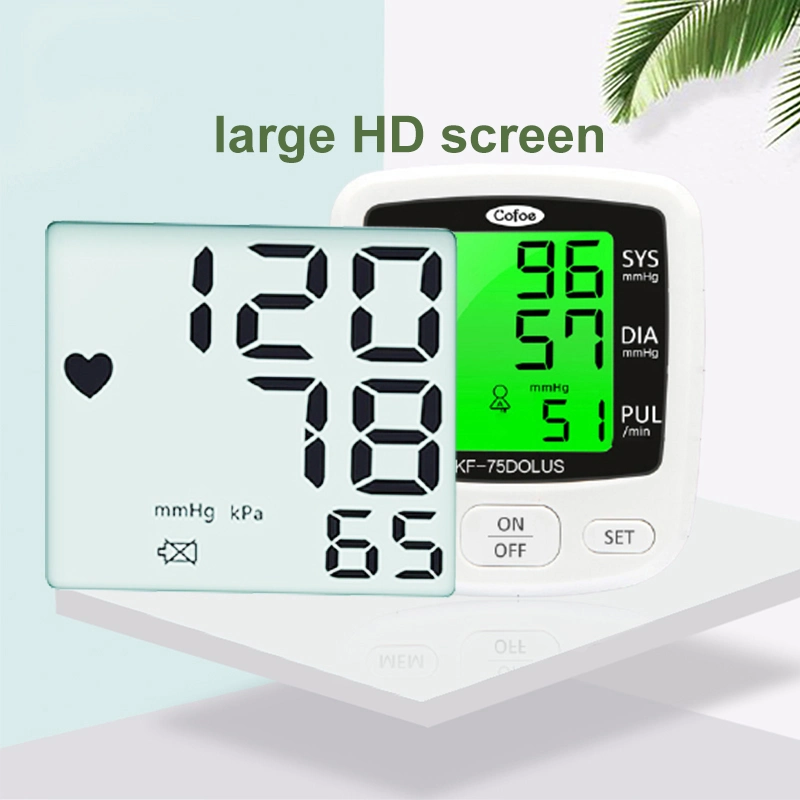 Electric Wrist Watch Blood Pressure Monitor