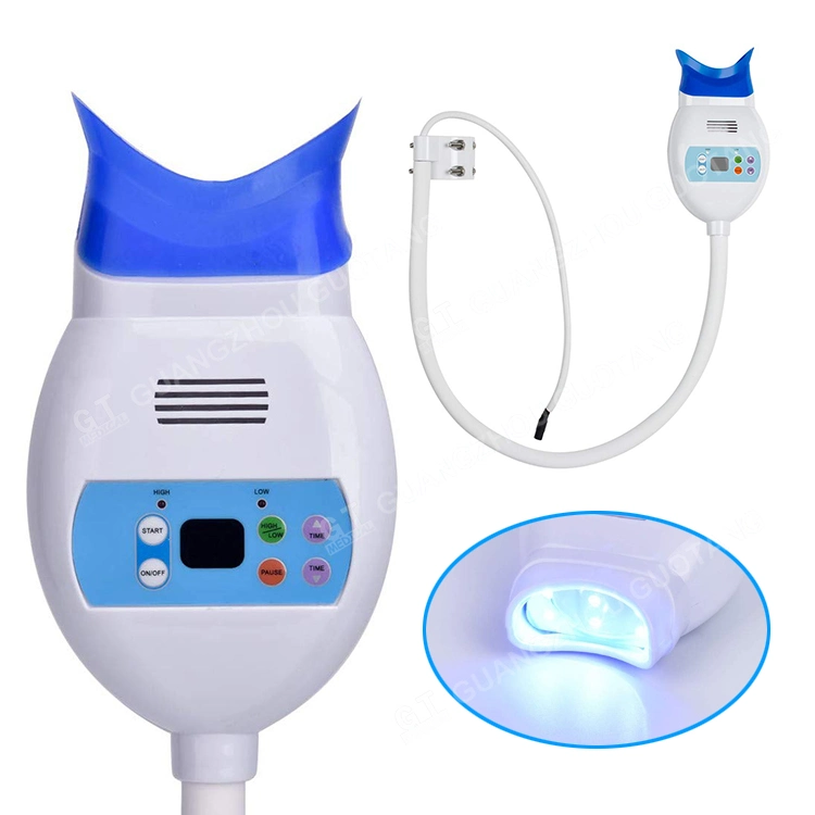 Tragbare Clip-on Dental LED Blue Light Lamp Zahnaufhellungsmaschine