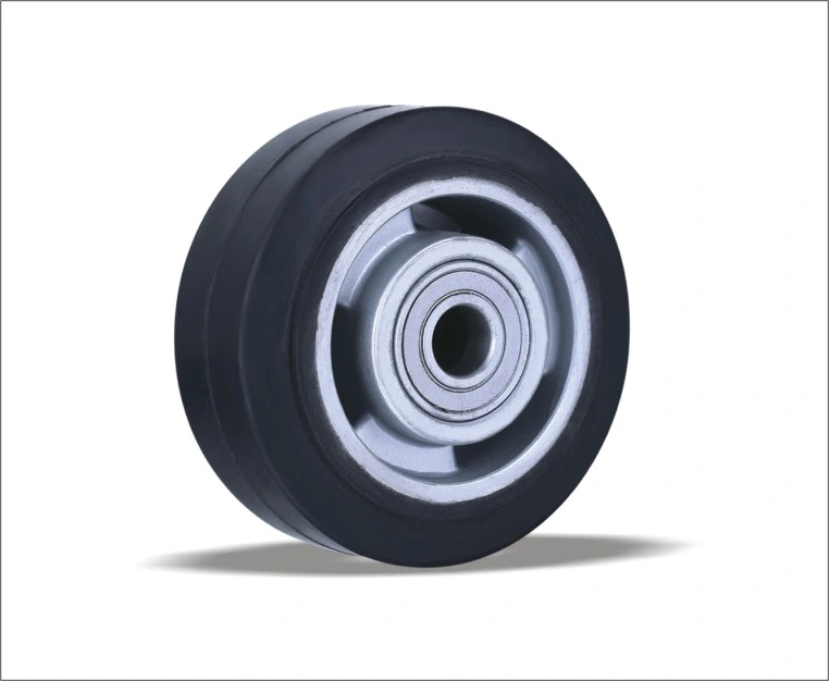 Trustworthy China Supplier Semi Pneumatic Rubber Wheel