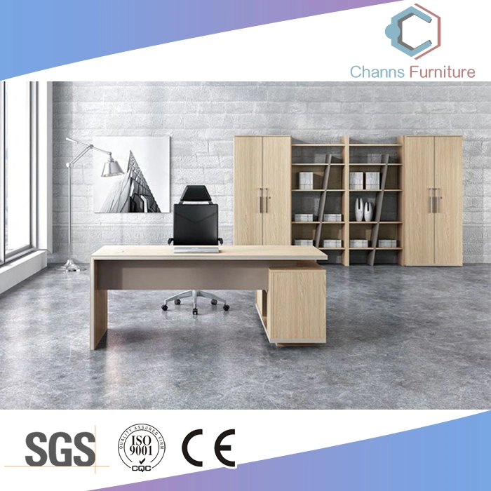 La alta calidad en forma de L mesa de oficina mobiliario de oficina escritorio ejecutivo (CAS-MD18A99).