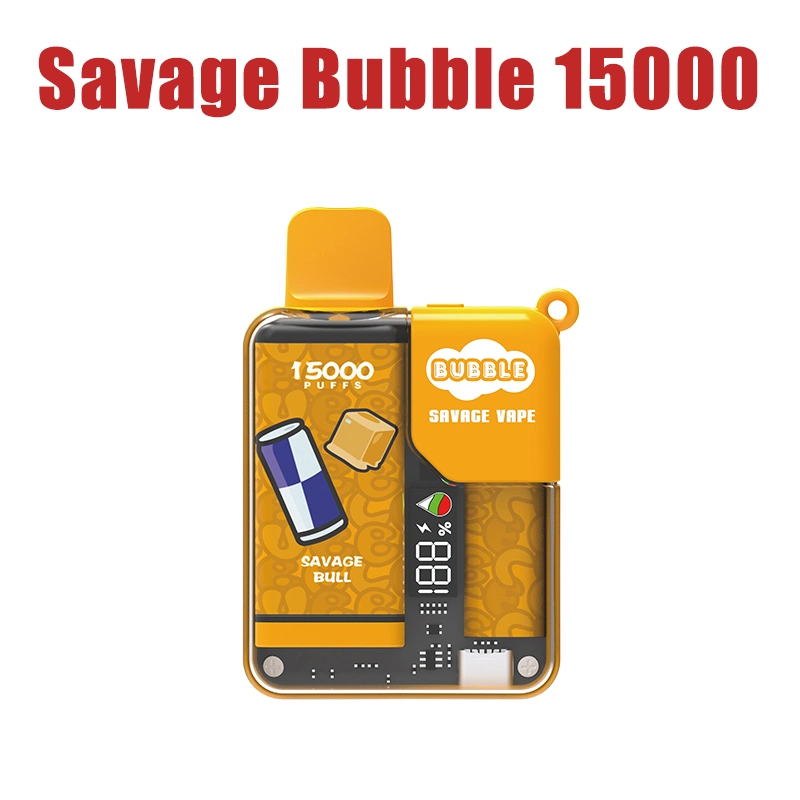 E Cigarette 15K Savage Bubble 15000 Puffs lápiz desechable para dosis Envío de gota al por mayor I VAPE desechable Vapes Puff
