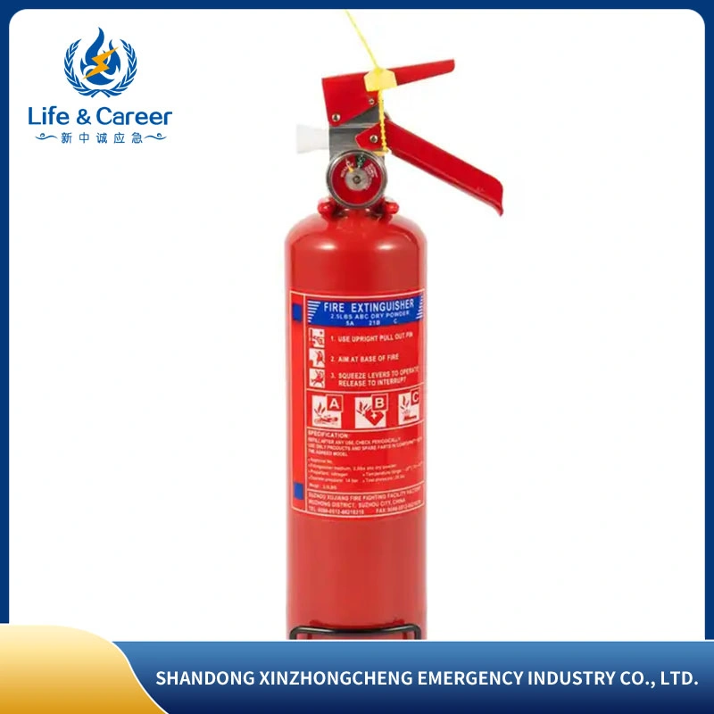 Nouvelle conception Equipement d'incendie poudre sèche extincteur 1 kg 2 kg Mini-équipement d'extinction d'incendie automatique portable de 3 kg