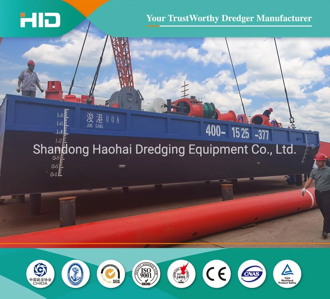 HID-CSD-5522zt 4500m3/H Heavy Duty Cutter Suction Dredger Machine Equipment for Port Sand Mining