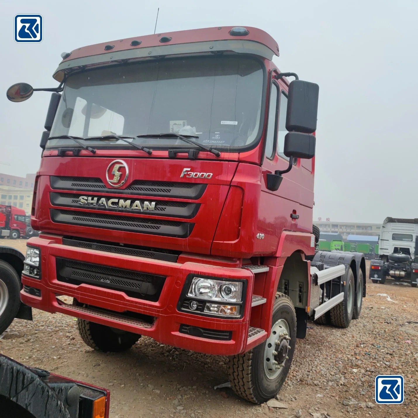 F3000 Shacman Tractor Truck 380HP/430CV Tráiler Jefe 6X4 10ruedas Animadora camión de remolque