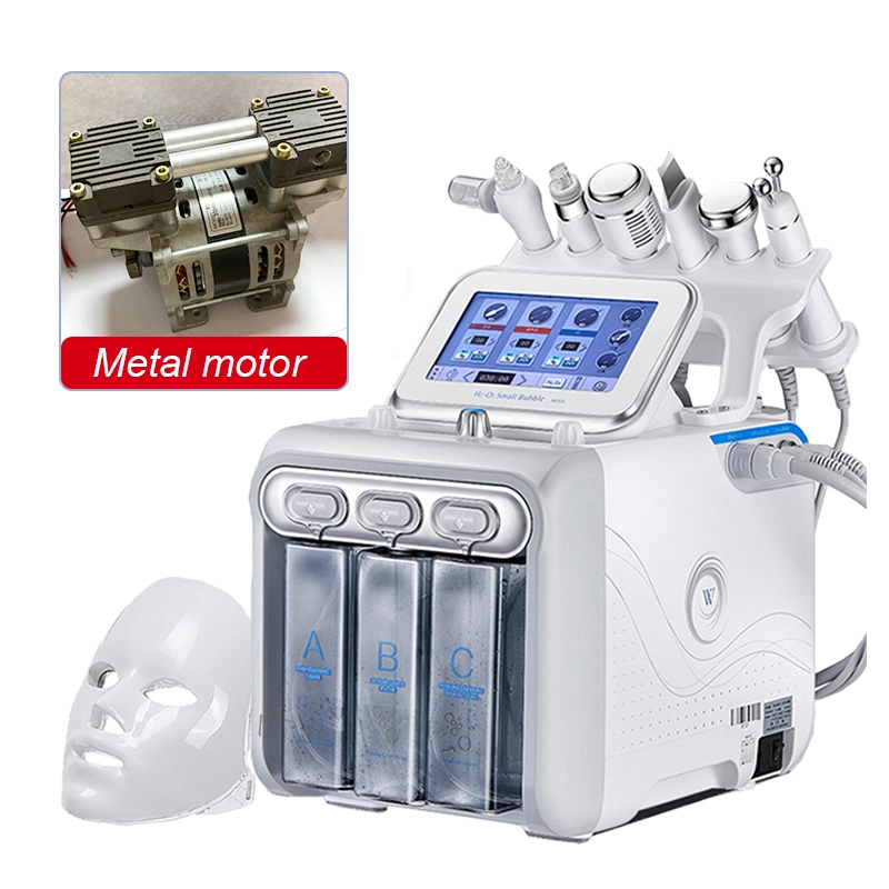 Top Sell Hydrofacials 6 in 1 Hydro Facials Machine Small Bubbles Hydro Machine