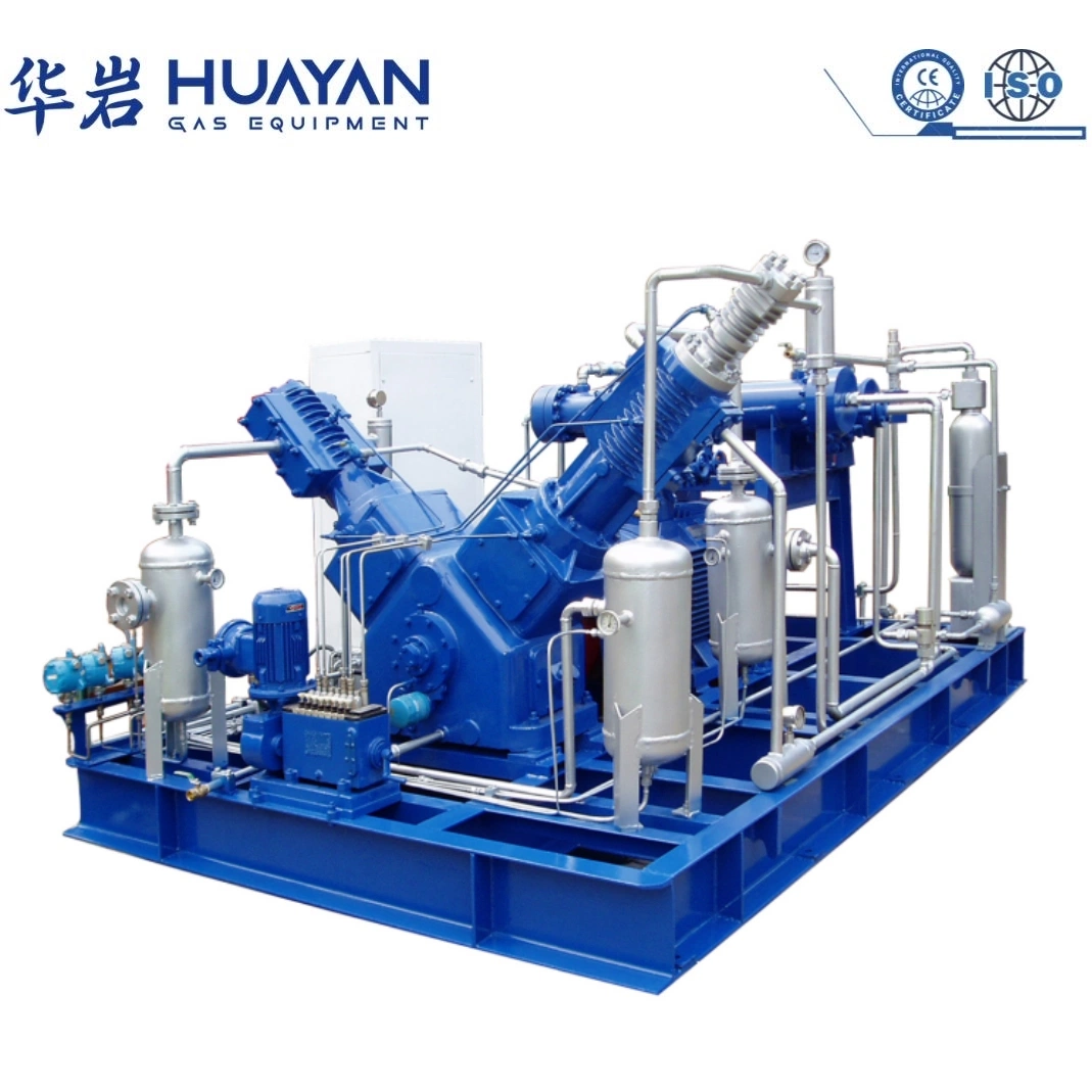 Factory Direct Supply D-Type 250 Bar High Pressure H2 Hydrogen CO2 Natural Gas Piston Reciprocating Air Booster Compressor