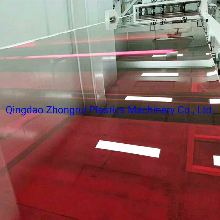 PMMA Display Board Extrusion Equipment/Organic Transparent Plastic Board Production Machine