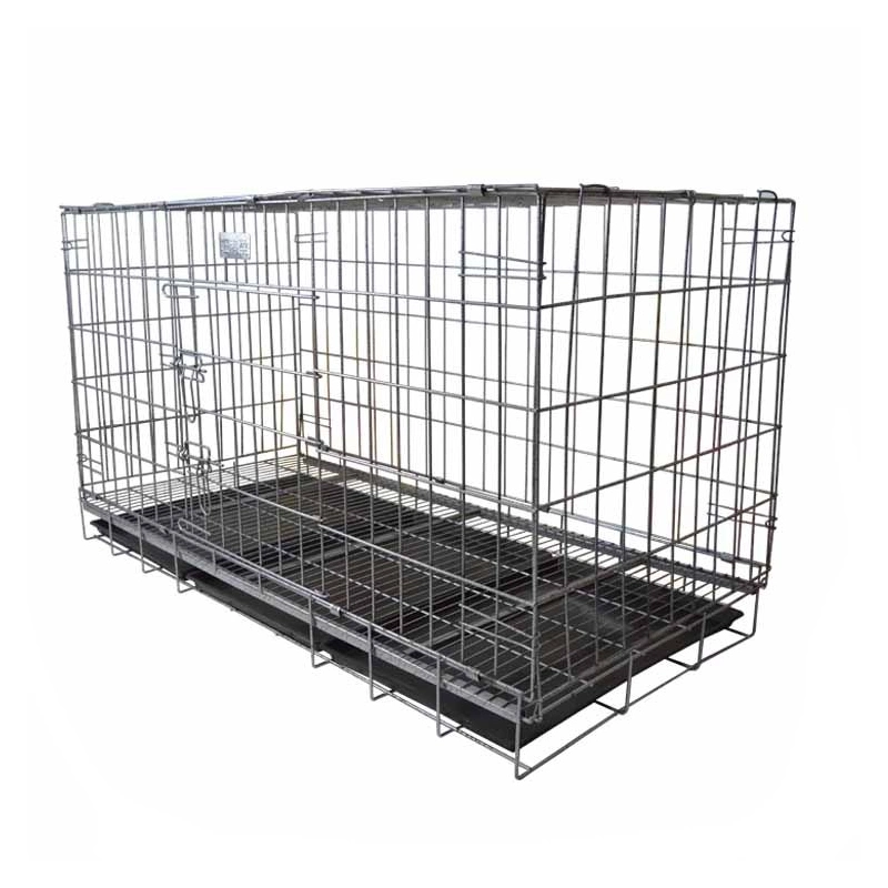 Modular de acero inoxidable de gran lujo de metal de la jaula de Mascotas Mascotas perros jaulas plegables mostrar
