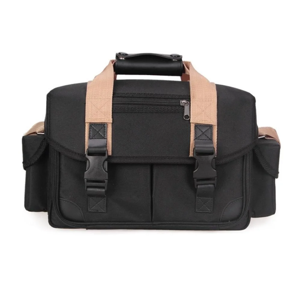 One-Shoulder Canvas Diagonal Digital Camera Bag Casual Storage Large Capacity Camera Shoulder Bag Case for DSLR SLR Cameras and Accessories Wyz22056