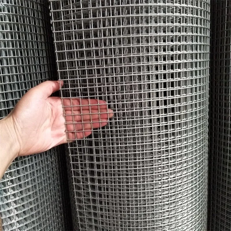 Manufacturer Supply Customized Welded Wire Mesh Hardware Cloth Garden Fence Galvanized Steel Wire Mesh