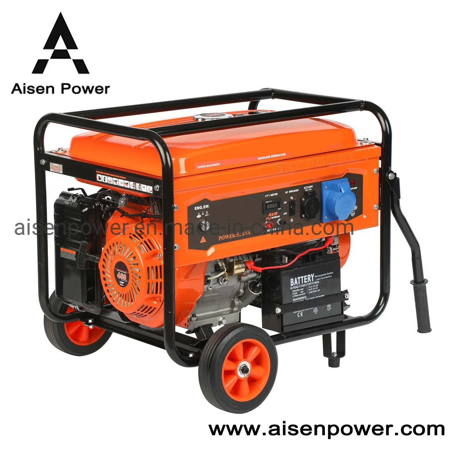 Portable Machine 99% off 5kVA Single Gasoline Generator for Outdoor 3 Phase Petrol Generator