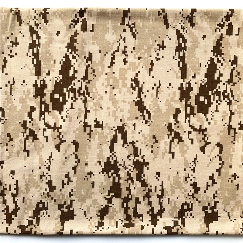 100% Nylon Camouflage Laminated with PTFE Membrane Waterproof Breathable for Military Style Fabric