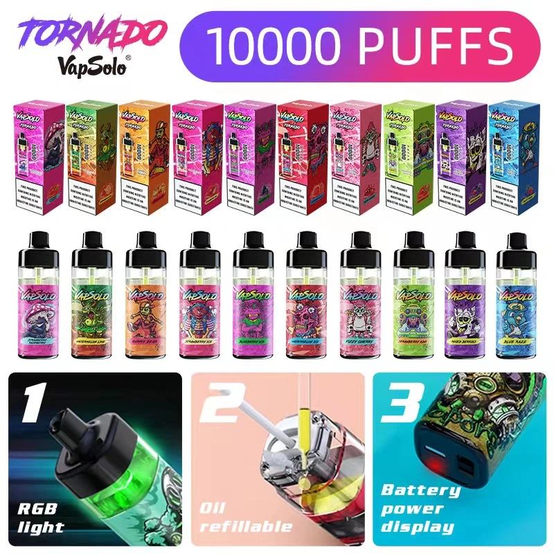 أفضل حلي القرد بالجملة I Vape القلم راندم 7000 10000 12000 Puts Tornado Vape 5%2% نيكوتين بار مخصص vaporizer قلم