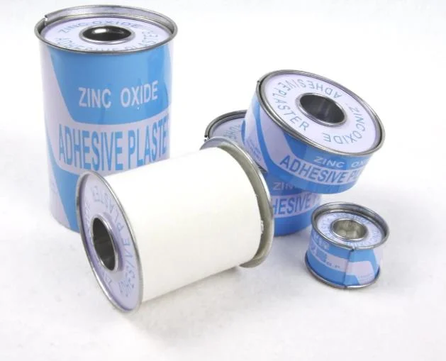 High quality/High cost performance  Zinc Oxide Adhesive Plaster Tinplate Can