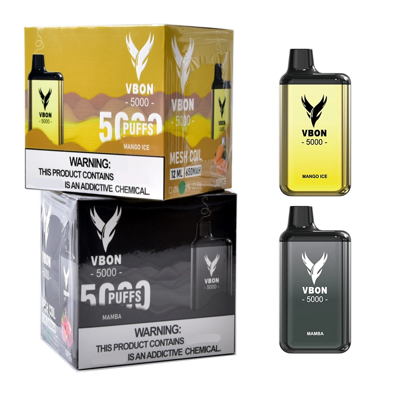 Cool Design Vbon Fruit Flavors 5000 Puffs vaporizador E Cigarette